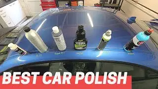 6 Hand Polishes 1 Swirly Car | Which detailing product is best? Meguiars Bilt Hamber Koch BlackHole?