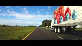 Driving from Hardee County, Florida to Orlando on US 17, Polk Parkway, and Interstate 4