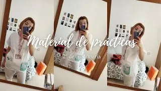 Mi MATERIAL para las PRÁCTICAS de 2º de enfermería (hospitalización)