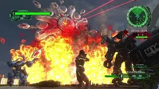 地球防衛軍6 M145　レンジャー初期体力 オフINF徒歩攻略　全員生存