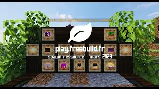 [Serveur Minecraft Freebuild.fr] Spawn ressource - Mars 2023