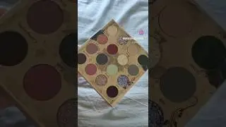 Arttitude cosmetics Ink &  Roses eyeshadow palette swatches 🌹✒️