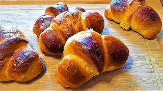 BRIOCHE DA COLAZIONE SOFFICISSIME E FACILISSIME - BRIOCHE FATTE IN CASA SENZA BISOGNO DI IMPASTARE
