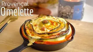 I made a 🇫🇷 French Proven&ccedil;al style Baked Omelette | 5️⭐ Recipe ❣️ |