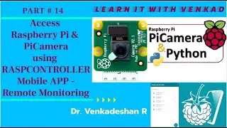 IoT Real Device Part-14 Free Mobile App RASPCONTROLLER - Remote Monitoring RASPBERRY PI and PiCAMERA