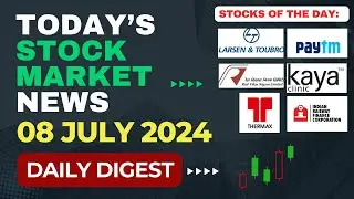 RVNL, IRFC, TEXRAIL IN FOCUS | KAYA STOCK UPPER CIRCUIT | L&T ORDER OF 10000 CR | THERMAX STOCK NEWS