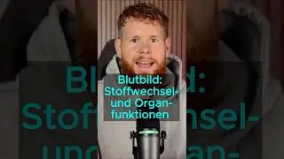 Blutbild: Stoffwechsel- & Organfunktionen  #gesundheit #ern&auml;hrung #blutbild (kein medizinischer Rat)