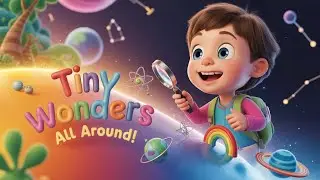 Tiny Wonders All Around 🌎✨ | Kids Science & Curiosity Rhyme |  Princeplanetkids
