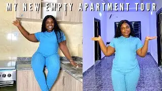 ** I'M MOVING ** MY NEW EMPTY HOUSE TOUR IN LAGOS, NIGERIA.