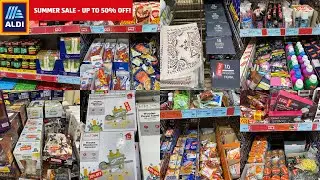 ALDI SUMMER SALE - UPTO 50% OFF!! | ALDI HAUL | TRAVELANDSHOP WITH ME