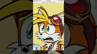 Tails Mets old sonic and tails