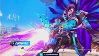 Overwatch 2 stadium partida dada por perdida pero remontada con moira dps 😵
