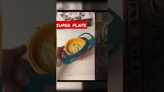 Super plate with which it is not possible to spill food. #shorts #memes