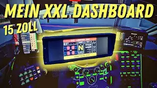 Mein XXL Dashboard f&uuml;rs Simracing! 15 Zoll