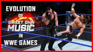 Evolution of Sweet Chin Music in WWE games! (1998 - 2023) | (Shawn Michaels evolution)