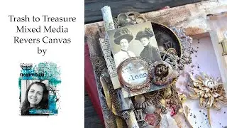 Trash to Treasure - Finnabair -Prima packaging with Juliya