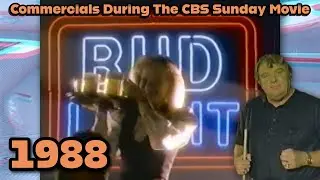 Retro Commercials During The CBS Sunday Movie In 1988