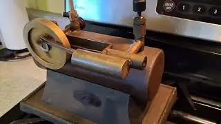 Successful attempt to get this  IND-X steam engine steamed up and running
