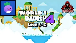 This Cute Platformer Is a TRAP 😈 | Dadish 4 Gameplay | Dadish 4 World 1 Level 6-10