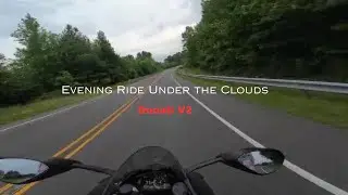 Evening Escape | Ducati V2 + LoFi Ride Through Back Roads