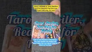 #Tarot Rewind & Spoiler, Federal Reserve Governor Lisa Cook