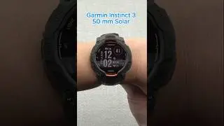 Garmin Instinct 3 50 mm Solar #garmin #Instinct