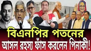 বিএনপির পতনের আসল রহস্য ফাঁস করলেন পিনাকী! Talk show | Global News-24