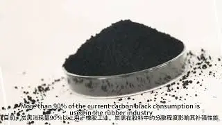 Application of black talc powder in rubber filler