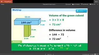 Word problems on volume of cuboids and cubes.