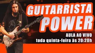 Guitarrista Power #176 - Como Ganhar Velocidade na Penta | Quinta, 11/12 &agrave;s 20:20!