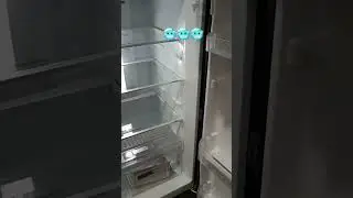 ✅ New  glass panel Double door refrigerator ##☺️