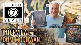 The History Of Cubicle 7 & Building RPG Worlds With Dom McDowall | Designer Interview