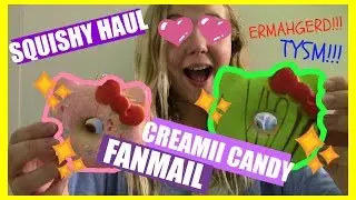 HUGE Squishy Haul! Fanmail and CreamiiCandy!