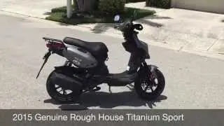 Genuine Rough House 50cc Titanium 2015 (Review) (Walk-around)