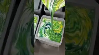 🎨✨ Dancing in a symphony of marbled greens and golds, where eco-resin meets melody!