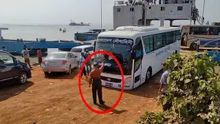 Bangladesh Biggest Ferry Ghat Paturia | Ferry Services Bangladesh | Ferry Ghat Moving EP-09