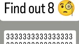 Find out 8 🧐🧐 #findoutnumber #liveq