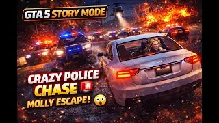&ldquo;This GTA 5 Chase Scene Was INSANE 😱🚔 | Molly Final Escape&rdquo;