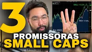 3 SMALL CAPS PROMISSORAS para INVESTIR com a QUEDA DA SELIC