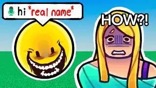 Trolling as VERITY on Roblox Voice Chat..