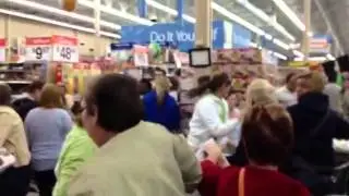 Black Friday 2014 WalMart Fight