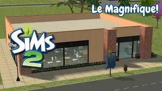 Le Magnifique Restaurant! Bluewater Village Community Lot Reno - The Sims 2