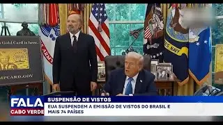 EUA suspendem a emissão de vistos para 75 países | Fala Cabo Verde - Internacional