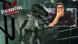 DEATHGROUND NEW TEASER TRAILER REACTION! (Dinosaur Horror Game)
