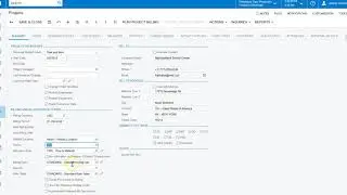 Acumatica Project Accounting - Project Setup