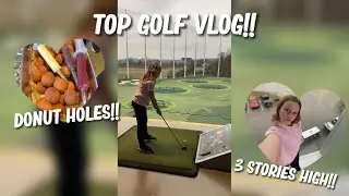 💓🫵🏻 vlog at top golf!! 🫧❄️ // ​⁠@lilflowerofficial (3 stories high?!)