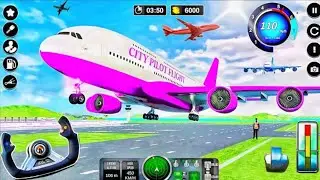 Emergency Landing Boeing 777 Gameplay - City Pilot Airplane Journey - Plane Boeing Android Gameplay