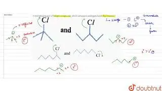 In the following pair of halogen compounds, which compound undergoes faster S_Nl reaction ? | CL...
