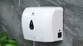 Vortex black technology hand drying, 10-second quick drying leaves only refreshment.