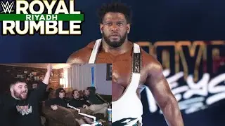 О боже!!! Реакция на дебют Пауэрхауса Хоббса на Royal Rumble от WWE!!!